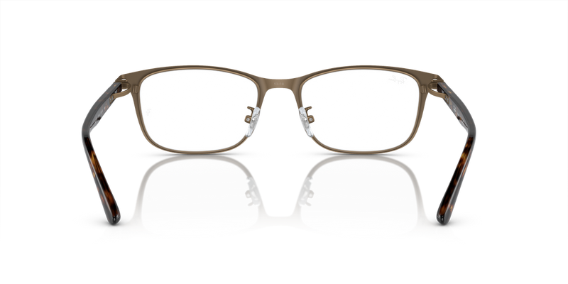 Ray-Ban RX8773D in Dark Brown / Clear (1243) - Alternate View