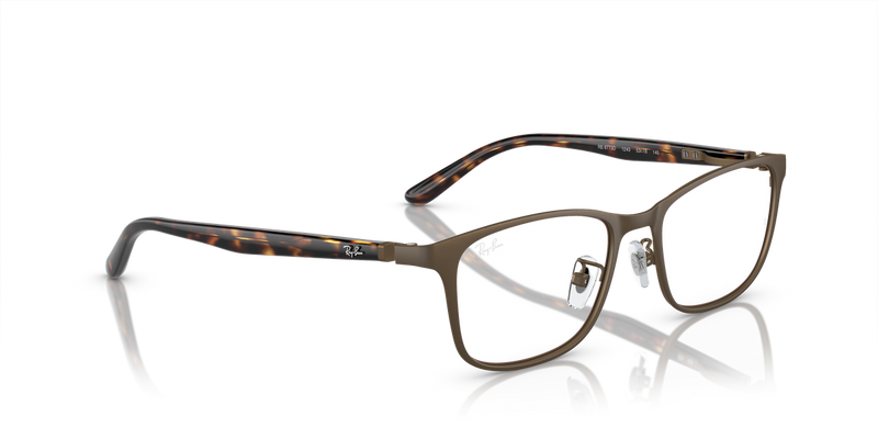 Ray-Ban RX8773D in Dark Brown / Clear (1243) - Alternate View