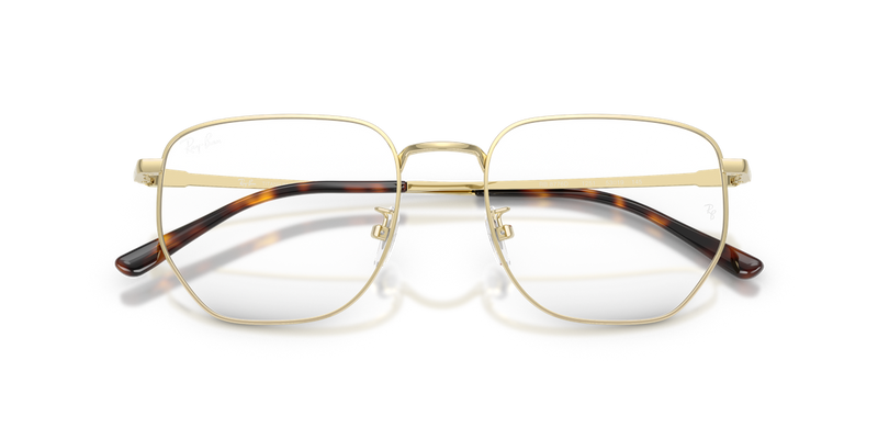 Ray-Ban RX8776D in Pale Gold / Clear (1251) - Alternate View