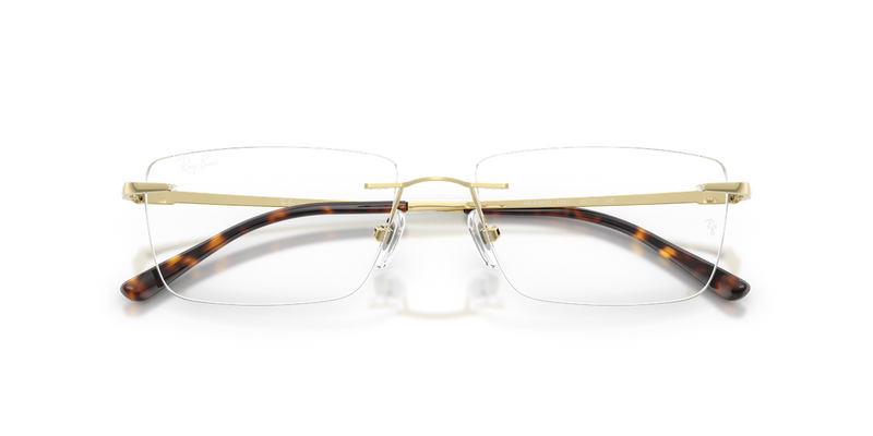 Ray-Ban RX8781D in Light Gold - Alternate View