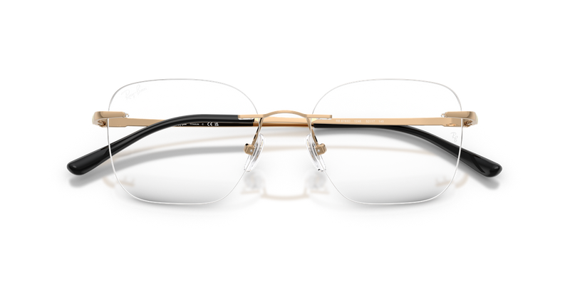 Ray-Ban RX8783D in Rose Gold - Alternate View
