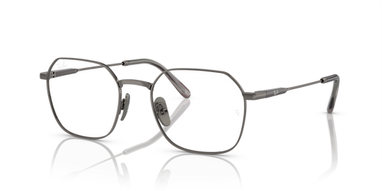 Ray-Ban JIM TITANIUM - Gunmetal / Clear (1000)