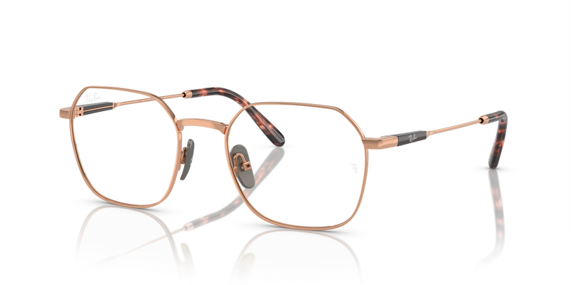 Ray-Ban JIM TITANIUM in Light Brown - Alternate View