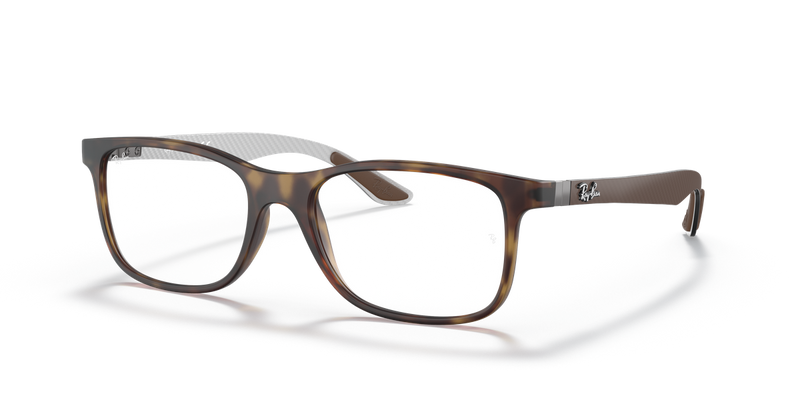 Ray-Ban RX8903 in Havana / Clear (5200) - Alternate View