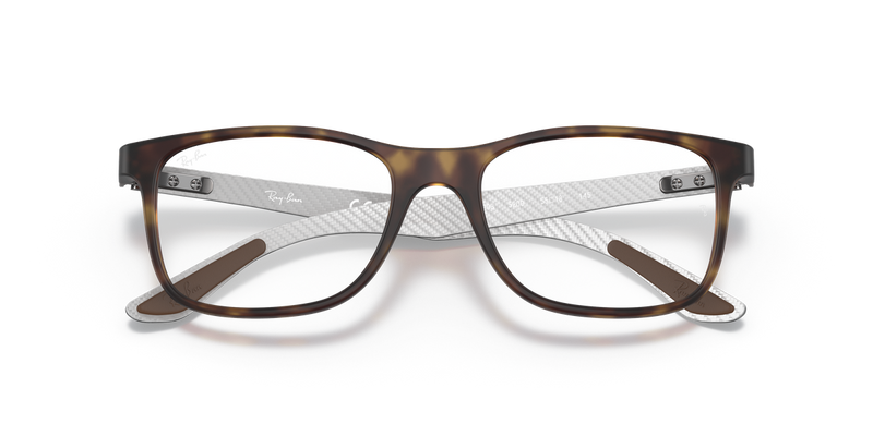 Ray-Ban RX8903 in Havana / Clear (5200) - Alternate View