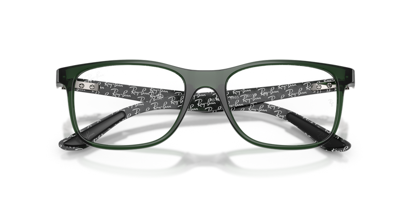 Ray-Ban RX8903 in Transparent Green / Clear (8465) - Alternate View