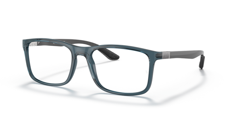 Ray-Ban RX8908 in Transparent Blue / Clear (5719) - Alternate View