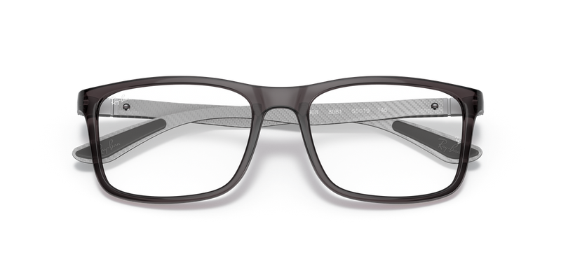Ray-Ban RX8908 in Transparent Grey / Clear (8061) - Alternate View