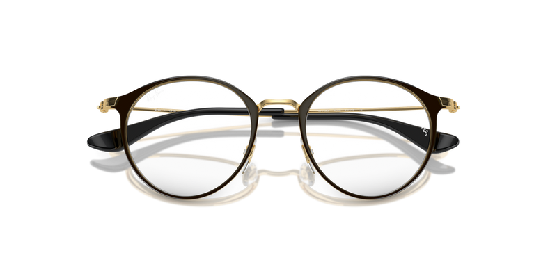 Ray-Ban Youth 0RY1053 in Black On Gold - Alternate View