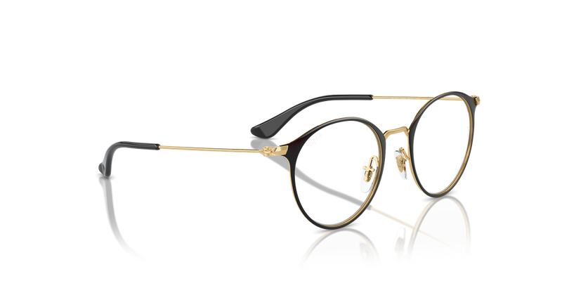 Ray-Ban Youth 0RY1053 in Black On Gold - Alternate View