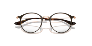 Brown On Rose Gold / Clear (4092)