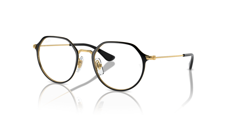 Ray-Ban Youth 0RY1058 in Black On Gold - Alternate View