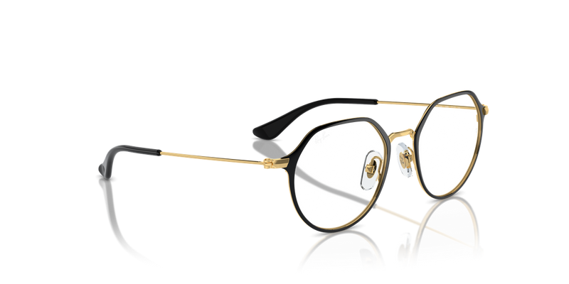 Ray-Ban Youth 0RY1058 in Black On Gold - Alternate View