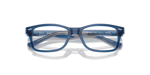 Top Dark Blue & Brown & Light Grey / Clear (3959)