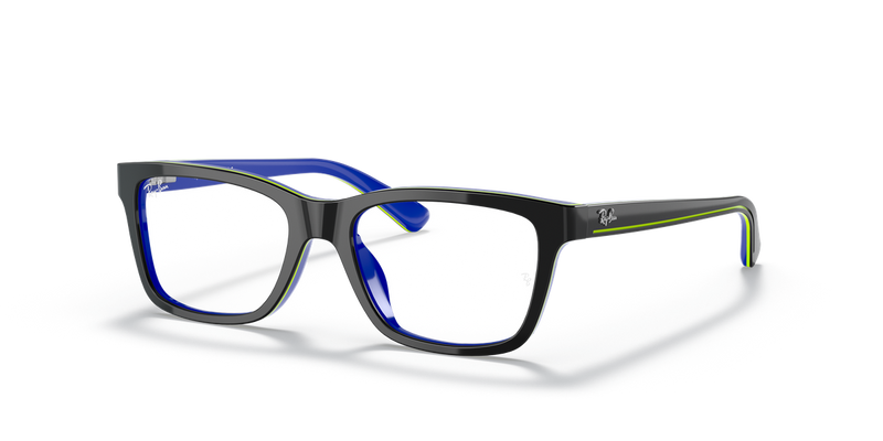 Ray-Ban Youth 0RY1536 in Dark Grey On Blue - Alternate View