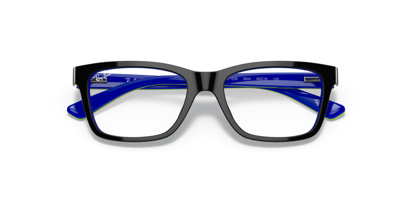 Ray-Ban Youth 0RY1536 in Dark Grey On Blue - Alternate View