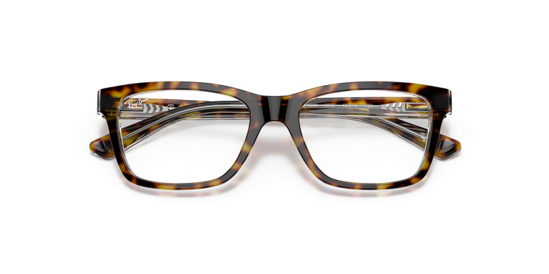 Ray-Ban Youth 0RY1536 in Dark Havana - Side View