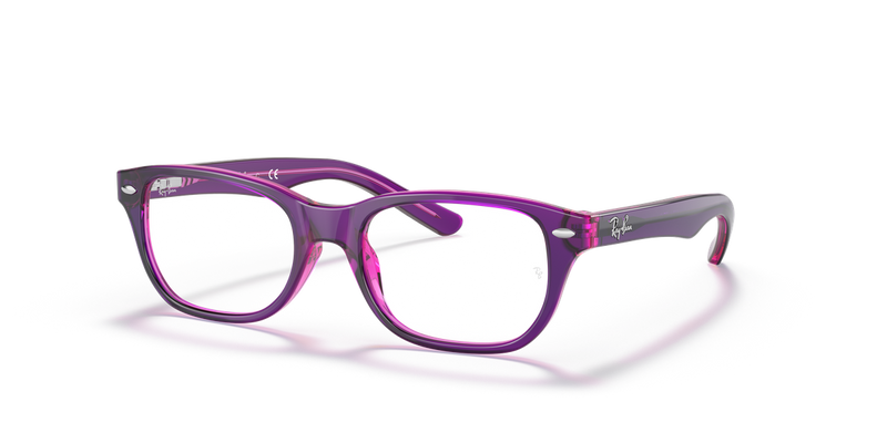 Ray-Ban Youth 0RY1555 in Violet On Fuxia Fluo - Alternate View