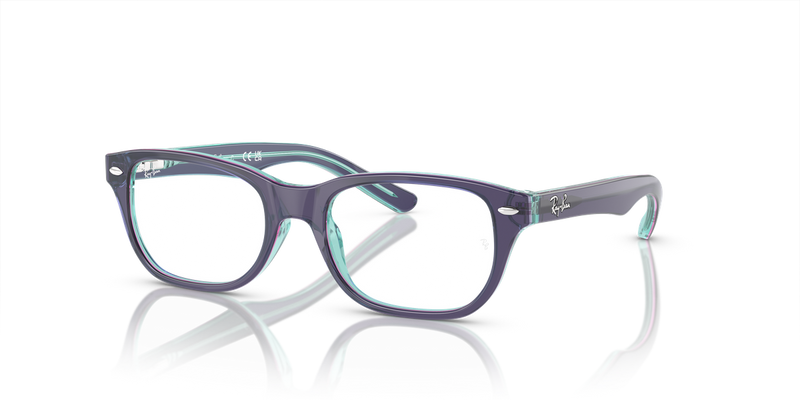 Ray-Ban Youth 0RY1555 in Top Blue & Violet & Light Blue - Alternate View