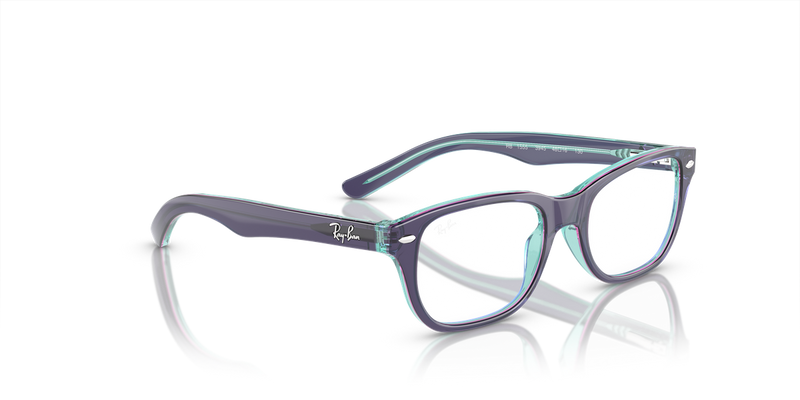 Ray-Ban Youth 0RY1555 in Top Blue & Violet & Light Blue - Alternate View