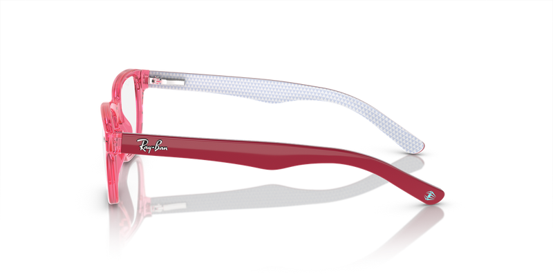 Ray-Ban Youth 0RY1555 in Transparent Pink - Alternate View