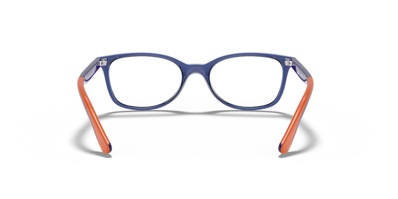 Ray-Ban Youth 0RY1586 in Transparent Blue - Temple Detail