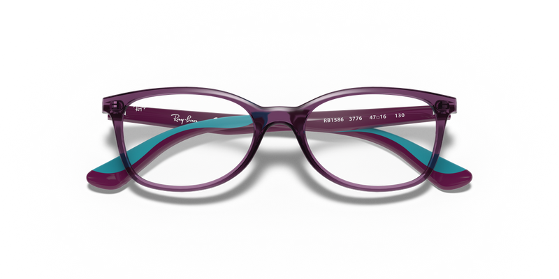 Ray-Ban Youth 0RY1586 in Transparent Violet - Alternate View