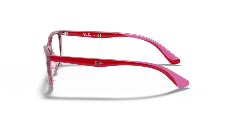 Ray-Ban Youth 0RY1586 in Transparent Red - Alternate View