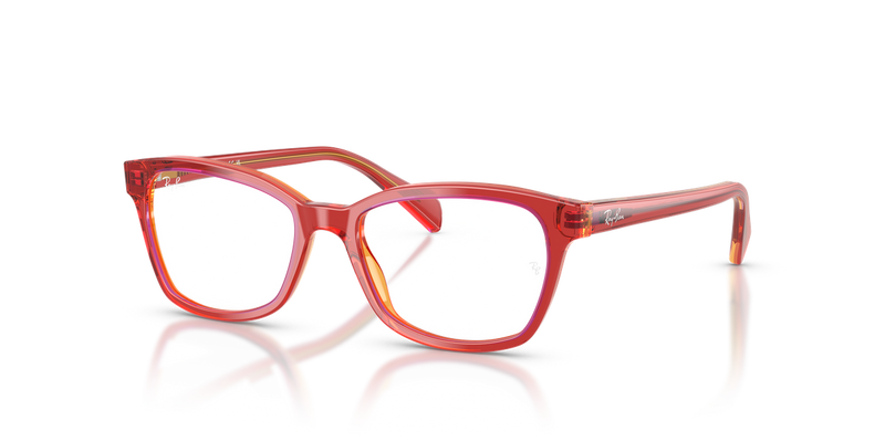 Ray-Ban Youth 0RY1591 in Transparent Red & Yellow - Alternate View