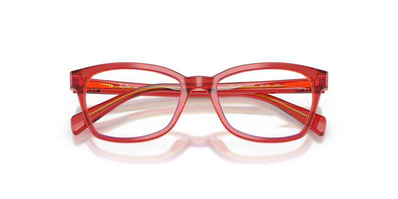 Ray-Ban Youth 0RY1591 in Transparent Red & Yellow - Alternate View