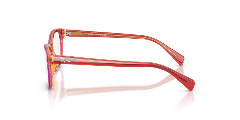 Ray-Ban Youth 0RY1591 in Transparent Red & Yellow - Alternate View