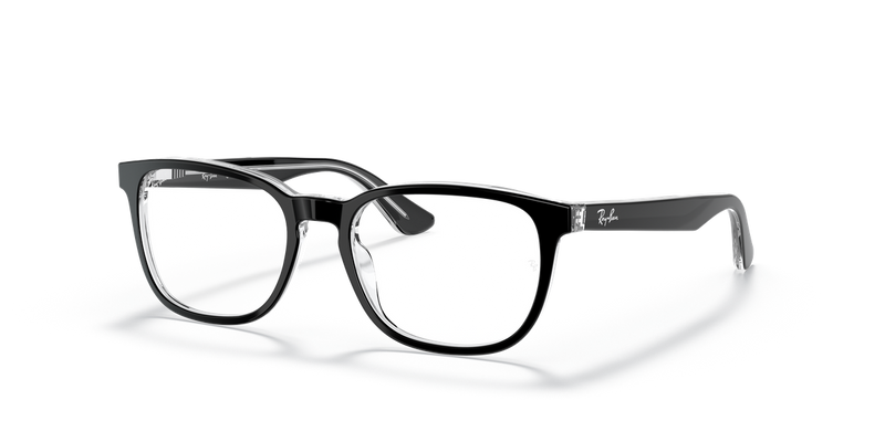 Ray-Ban Youth 0RY1592 in Black On Transparent - Front View