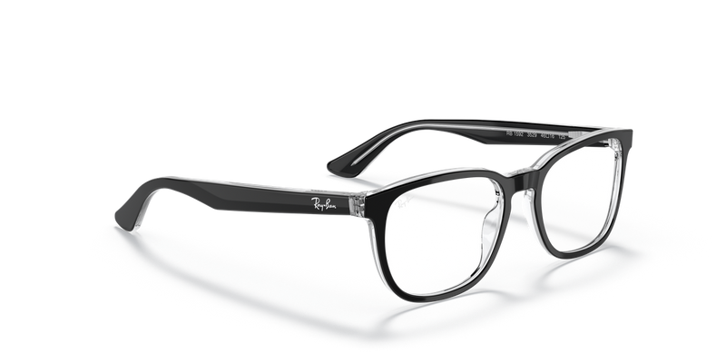 Ray-Ban Youth 0RY1592 in Black On Transparent - Alternate View