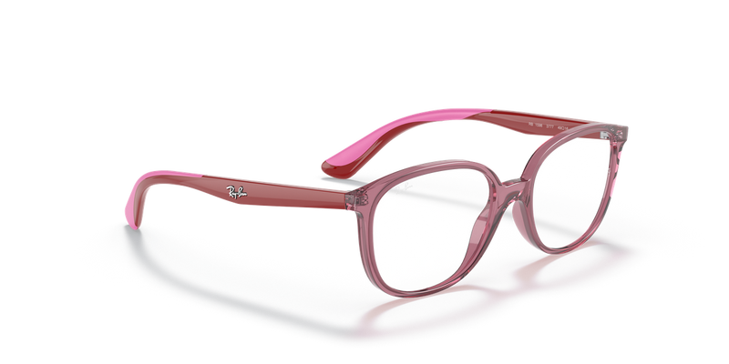 Ray-Ban Youth 0RY1598 in Transparent Red - Alternate View