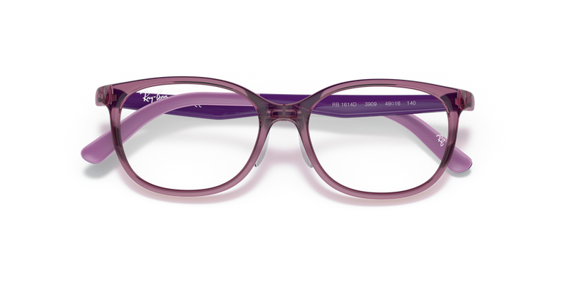 Ray-Ban Youth 0RY1614D in Transparent Purple - Alternate View