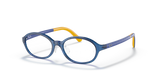 Transparent Dark Blue / Clear (3913)