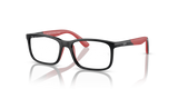 Black On Red / Clear (3928)