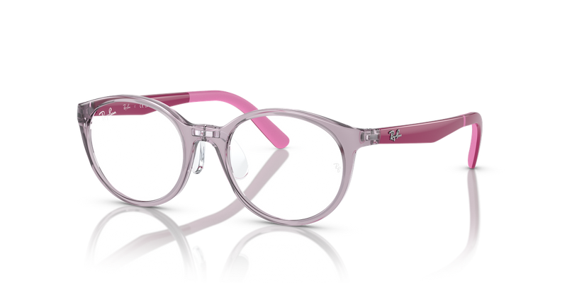 Ray-Ban Youth 0RY1625D in Transparent Pink - Alternate View