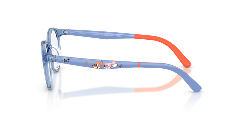 Ray-Ban Youth 0RY1625D in Transparent Blue - Alternate View