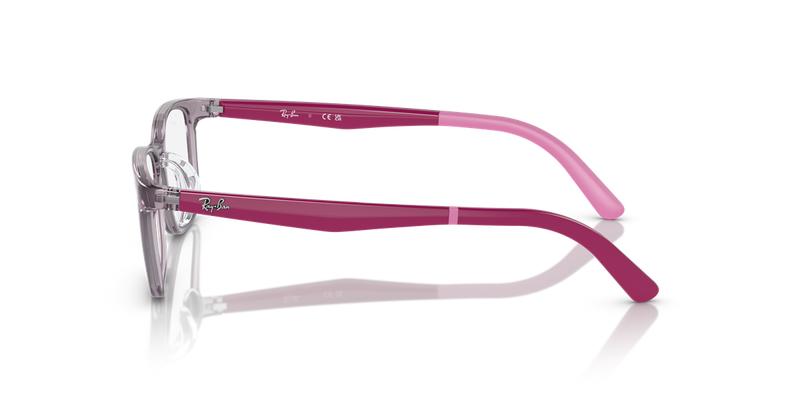 Ray-Ban Youth 0RY1626D in Transparent Pink - Alternate View
