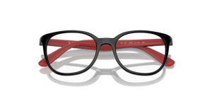 Black On Red / Clear (3928)