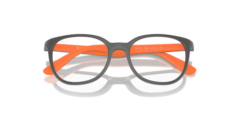 Ray-Ban Youth 0RY1631 in Dark Grey On Orange - Alternate View