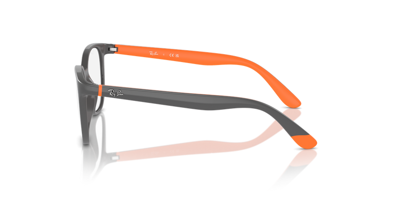 Ray-Ban Youth 0RY1631 in Dark Grey On Orange - Alternate View