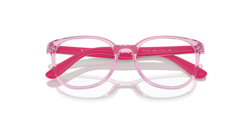 Ray-Ban Youth 0RY1631 in Transparent Pink - Alternate View
