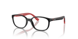 Black On Red / Clear (3928)