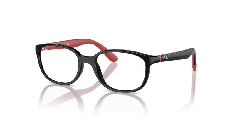 Ray-Ban Youth 0RY1632 in Black On Red - Alternate View