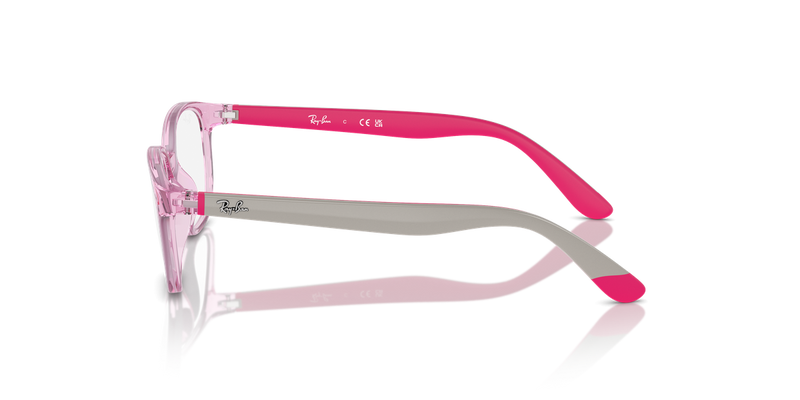 Ray-Ban Youth 0RY1632 in Transparent Pink - Alternate View