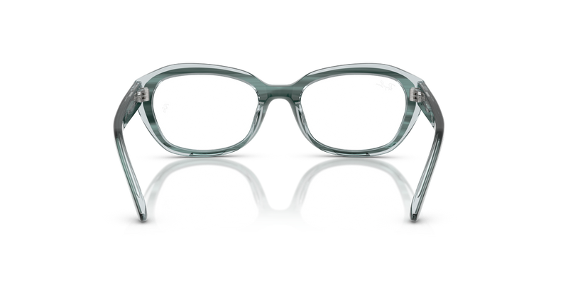 Ray-Ban Youth 0RY1636 in Striped Green On Transparent Green - Alternate View