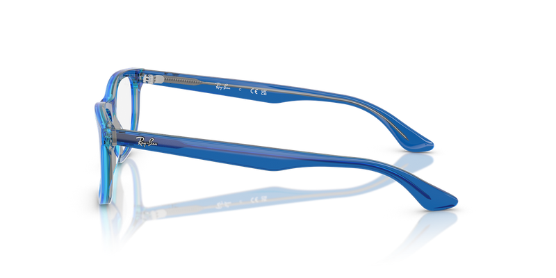Ray-Ban Youth 0RY1642F in Transparent Blue & Grey - Alternate View