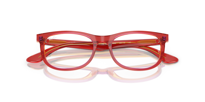 Ray-Ban Youth 0RY1642 in Transparent Red & Yellow - Alternate View